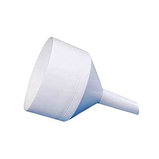 Buchner Funnel 110mm – Laboratory Filtration Equipment, Durable Porcelain/Plastic, Ideal for Chemistry, Science Experiments & Lab Use