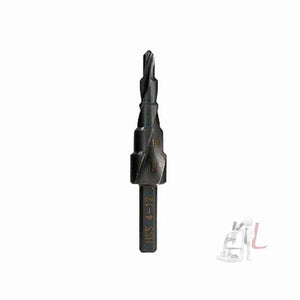 4 - 12mm Triangular Shank Spiral Flute Step Drill Bit, 4 - 12mm, 4 - 20mm, 4 - 32mm, 6 - 30mm - laboratorydeal