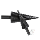 4-12mm   Triangular Shank Spiral Flute Step Drill Bit, 4-12mm, 4-20mm, 4-32mm, 6-30mm