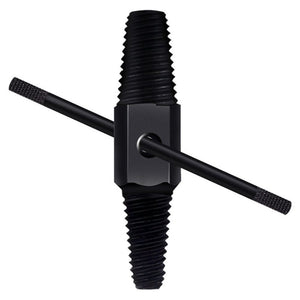 4 / 6 Points Faucet Break Screw Remover Smooth Silky Tooth Double - headed Screw Tool, Black - laboratorydeal