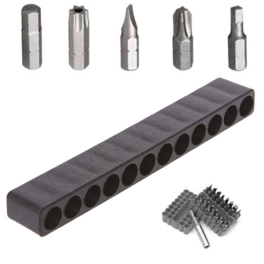 4 PCS Hex Shank Batch Head Storage And Storage Card Holder, 6 - Hole, 10 - Hole, 12 - Hole - laboratorydeal