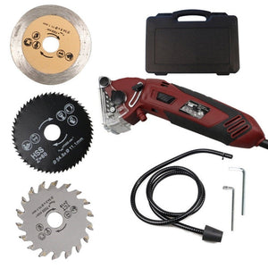 400W Multifunctional Metal Saw Electric Saw Cutting Machine Handheld Electric Saw, US Plug - laboratorydeal