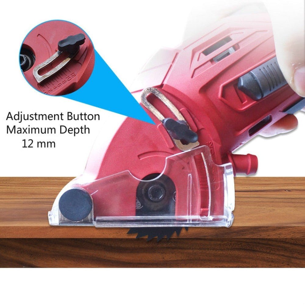 400W Multifunctional Metal Saw Electric Saw Cutting Machine Handheld Electric Saw, US Plug - laboratorydeal