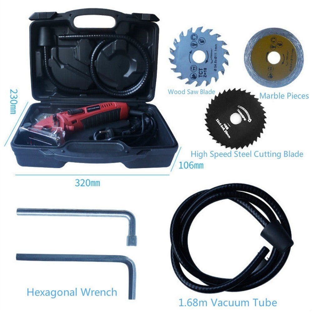 400W Multifunctional Metal Saw Electric Saw Cutting Machine Handheld Electric Saw, US Plug - laboratorydeal