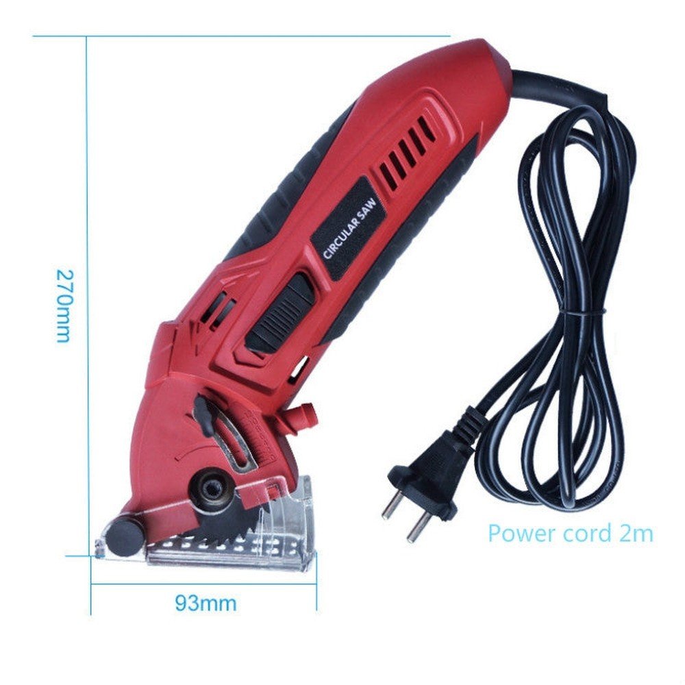 400W Multifunctional Metal Saw Electric Saw Cutting Machine Handheld Electric Saw, US Plug - laboratorydeal