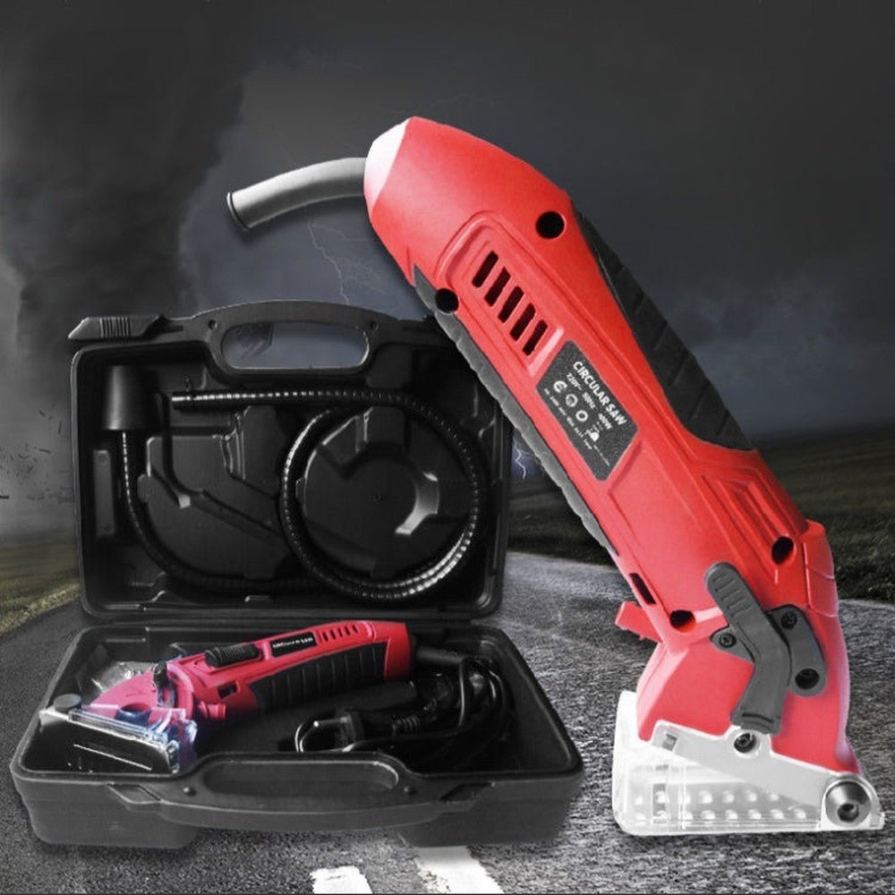 400W Multifunctional Metal Saw Electric Saw Cutting Machine Handheld Electric Saw, US Plug - laboratorydeal