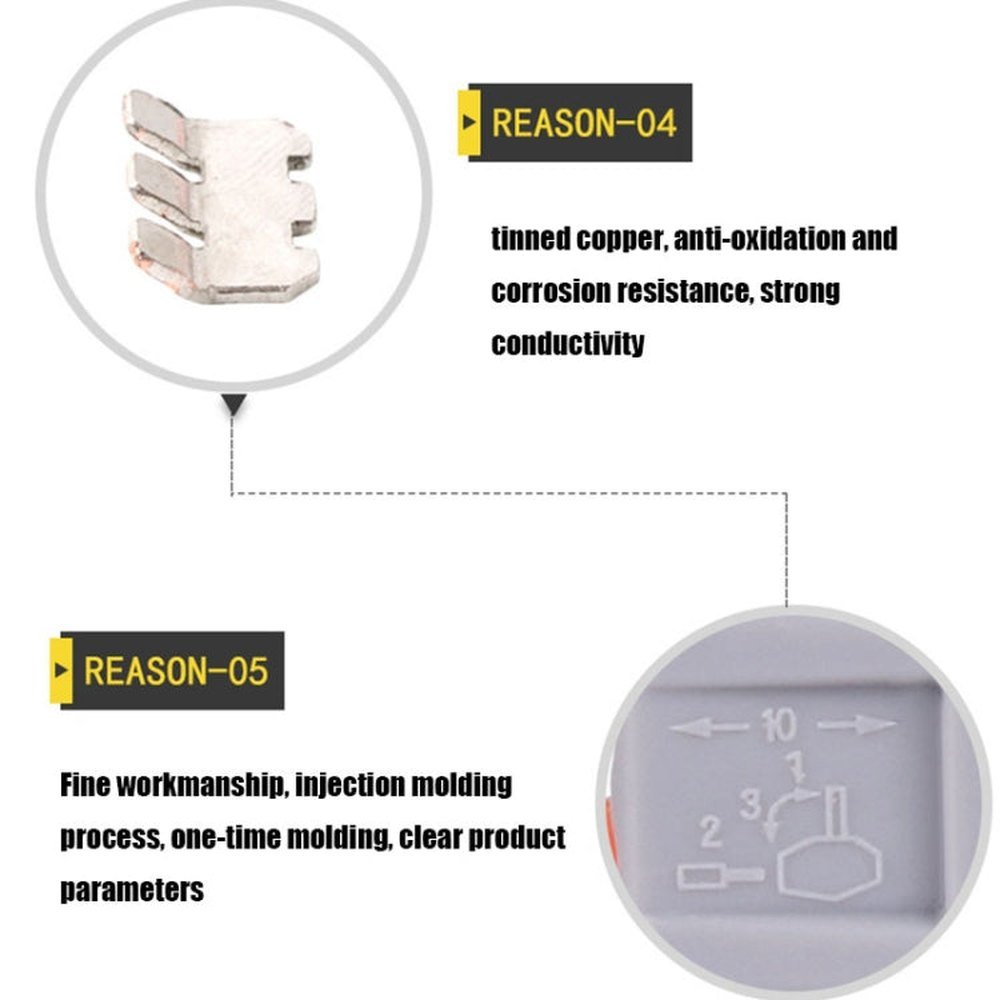 422A 10 PCS Universal PCT Terminal Fast Wire Joint Connector, 422A - laboratorydeal