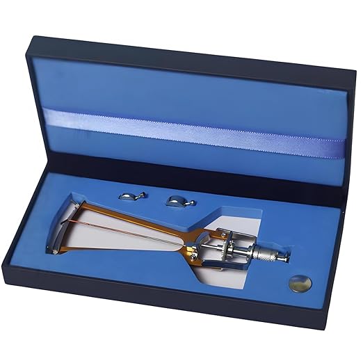 Schiotz Tonometer, Original with 3 Weights & Plunger in Plastic Case