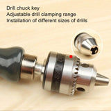5 In 1 Key Hand Drill With 5 Bits Simple Carving Drill, 5 In 1 Key Hand Drill
