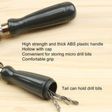 5 In 1 Key Hand Drill With 5 Bits Simple Carving Drill, 5 In 1 Key Hand Drill