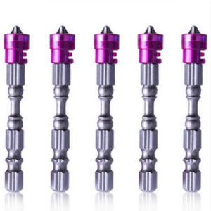 5 PCS 65mm Magnetic Coil Alloy Steel Cross Bit Single Head Electric Drill Electric Screwdriver Head - laboratorydeal