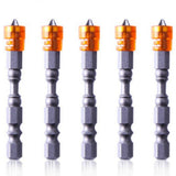 5 PCS  65mm Magnetic Coil Alloy Steel Cross Bit Single Head Electric Drill Electric Screwdriver Head