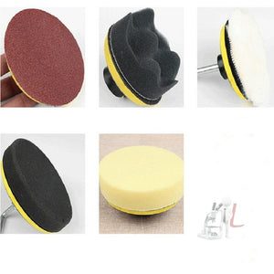 5 PCS Polishing Disc Self - adhesive Sponge Disc Pneumatic Sandpaper Suction Cup, 80mm M10, 100mm M10, 100mm M14, 125mm M10, 125mm M14, 150mm M14, 180mm M14 - laboratorydeal