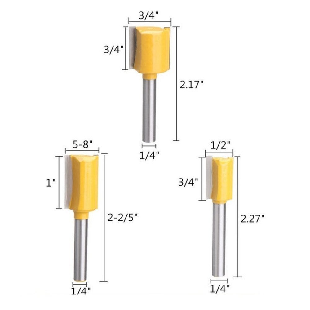 5 PCS/Set Trimming Machine Straight Cutter Head, 5 PCS/Set Trimming - laboratorydeal