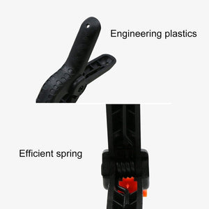 5 PCS Woodworking Photo Studio Photography Backdrop Nylon Clip Support Spring Clamp, Length: 93mm, Length: 93mm