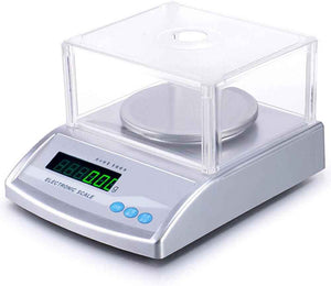 Micro Scales, Lab Digital Scales 0.1g/0.01g/0.001g Precision Electronic Scale Laboratory Analytical Balance, Used in Kitchen, School, Jewelry and Industry,300g/0.001g