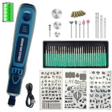 55-in-1 Rechargable Mini Electric Grinder Kit 3-speed Adjustable Miniature Electric Drill Manicure Tool, 55-in-1 Electric Grinder