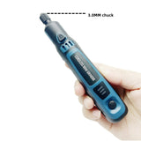 55-in-1 Rechargable Mini Electric Grinder Kit 3-speed Adjustable Miniature Electric Drill Manicure Tool, 55-in-1 Electric Grinder