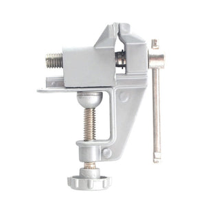 5893 Portable Mini Aluminum Alloy Table Pliers Bench Vise Manual DIY Tool, Table Pliers Bench - laboratorydeal