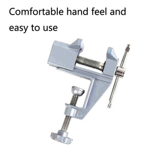 5893 Portable Mini Aluminum Alloy Table Pliers Bench Vise Manual DIY Tool, Table Pliers Bench - laboratorydeal