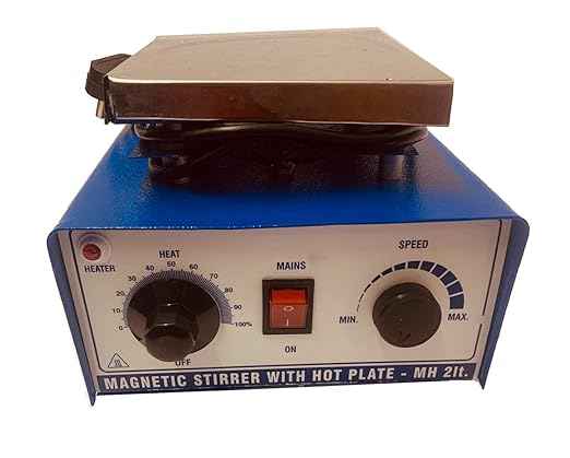 Magnetic Stirrer With Hot Plate and rotor