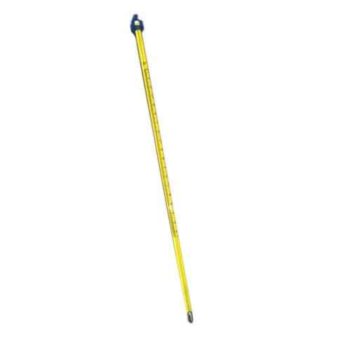 Professional Laboratory Mercury Thermometer (Pack of 2) – Range 0 to 360°C | 300mm Long Stem High Precision Glass Thermometer for Science Labs, Kitchen & Industrial Use