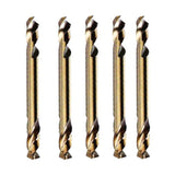 5pcs M35 Cobalt-Containing Twist Drill Bit High-Speed Steel Double Head Metal Steel Plate Expansion Hole Drill, Model: Double Head 3.0mm, Double Head 3.0mm, Double Head 3.2mm, Double Head 3.5mm, Double Head 4.0mm, Double Head 4.2mm, Double Head 4.5mm