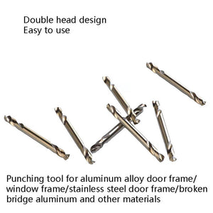 5pcs M35 Cobalt - Containing Twist Drill Bit High - Speed Steel Double Head Metal Steel Plate Expansion Hole Drill, Model: Double Head 3.0mm, Double Head 3.0mm, Double Head 3.2mm, Double Head 3.5mm, Double Head 4.0mm, Double Head 4.2mm, Double Head 4.5mm��... - laboratorydeal
