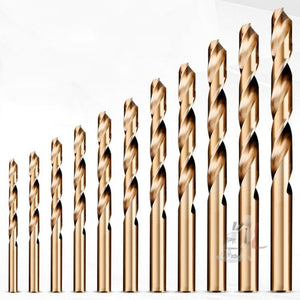 5pcs / Pack 11.5mm High Speed Steel M35 Cobalt - Containing Twist Drill Fully Ground Stainless Steel Drill Bit, 5 PCS 9.0mm, 5 PCS 9.5mm, 5 PCS 10.0mm, 5 PCS 10.5mm, 5 PCS 11.0mm, 5 PCS 11.5mm, 5 PCS 12.0mm, 5 PCS 12.5mm, 5 PCS 13.0mm - laboratorydeal