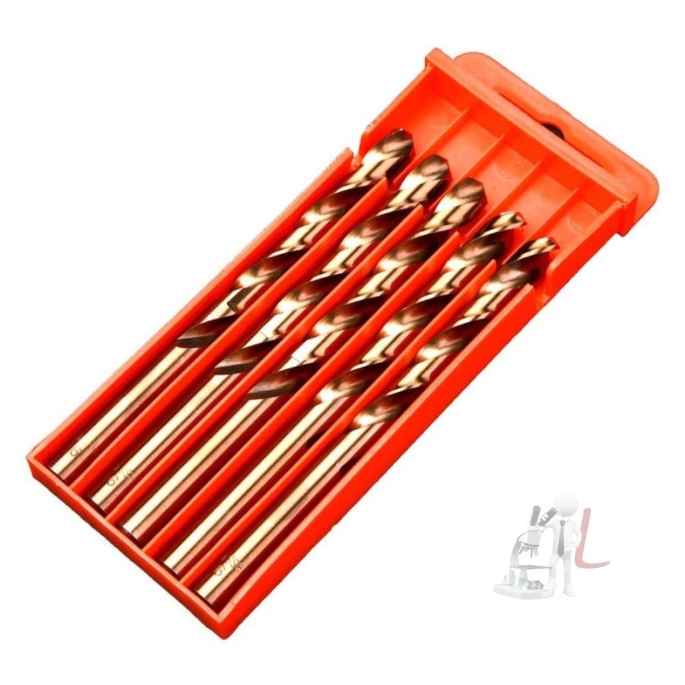 5pcs / Pack 11.5mm High Speed Steel M35 Cobalt - Containing Twist Drill Fully Ground Stainless Steel Drill Bit, 5 PCS 9.0mm, 5 PCS 9.5mm, 5 PCS 10.0mm, 5 PCS 10.5mm, 5 PCS 11.0mm, 5 PCS 11.5mm, 5 PCS 12.0mm, 5 PCS 12.5mm, 5 PCS 13.0mm - laboratorydeal