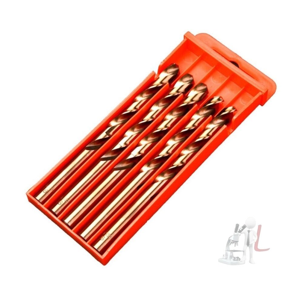 5pcs / Pack 11.5mm High Speed Steel M35 Cobalt - Containing Twist Drill Fully Ground Stainless Steel Drill Bit, 5 PCS 9.0mm, 5 PCS 9.5mm, 5 PCS 10.0mm, 5 PCS 10.5mm, 5 PCS 11.0mm, 5 PCS 11.5mm, 5 PCS 12.0mm, 5 PCS 12.5mm, 5 PCS 13.0mm - laboratorydeal