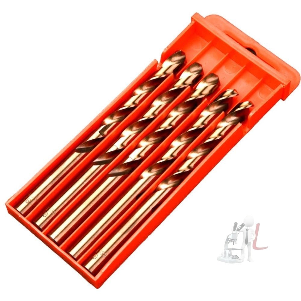 5pcs / Pack 11.5mm High Speed Steel M35 Cobalt - Containing Twist Drill Fully Ground Stainless Steel Drill Bit, 5 PCS 9.0mm, 5 PCS 9.5mm, 5 PCS 10.0mm, 5 PCS 10.5mm, 5 PCS 11.0mm, 5 PCS 11.5mm, 5 PCS 12.0mm, 5 PCS 12.5mm, 5 PCS 13.0mm - laboratorydeal