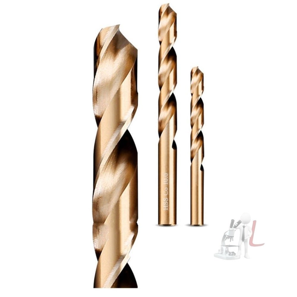 5pcs / Pack 11.5mm High Speed Steel M35 Cobalt - Containing Twist Drill Fully Ground Stainless Steel Drill Bit, 5 PCS 9.0mm, 5 PCS 9.5mm, 5 PCS 10.0mm, 5 PCS 10.5mm, 5 PCS 11.0mm, 5 PCS 11.5mm, 5 PCS 12.0mm, 5 PCS 12.5mm, 5 PCS 13.0mm - laboratorydeal