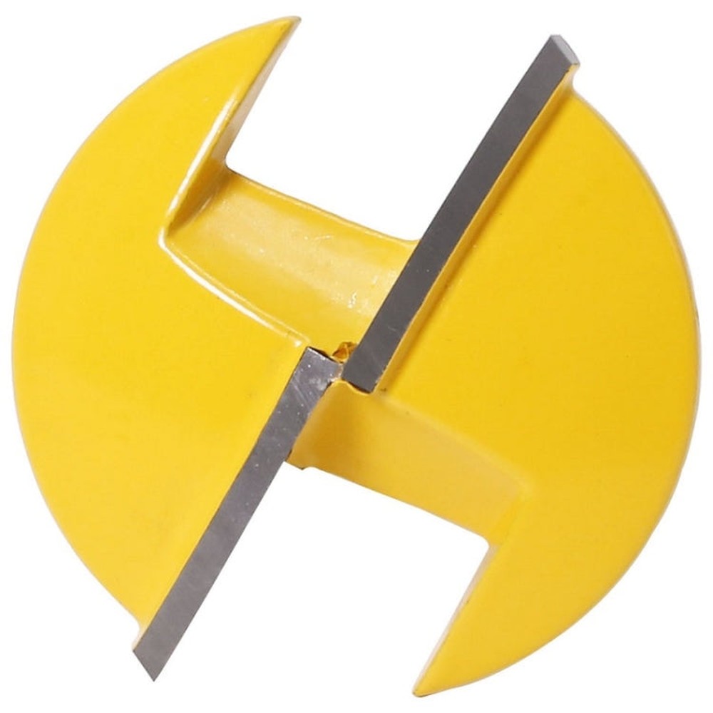 6 Shank Thin Flat-Bottom Woodworking Cutter Engraving And Trimming Machine Slotting Head, 6 Shank