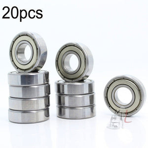 6001ZZ Bearing 20pcs 12x28x8mm Deep Groove Ball Bearings, 6001ZZ - laboratorydeal