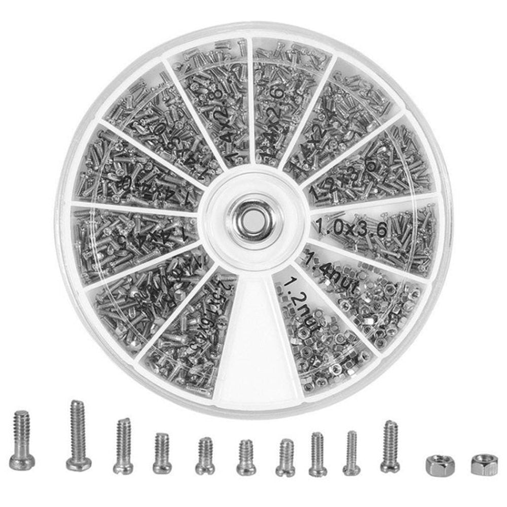 600pcs Micro Glasses Sunglasses Watch Glasses Case Crack Repair Kit Tool Kit with Screwdriver - laboratorydeal