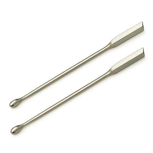 Spatula Semi Micro 8" for Lab Use (2)