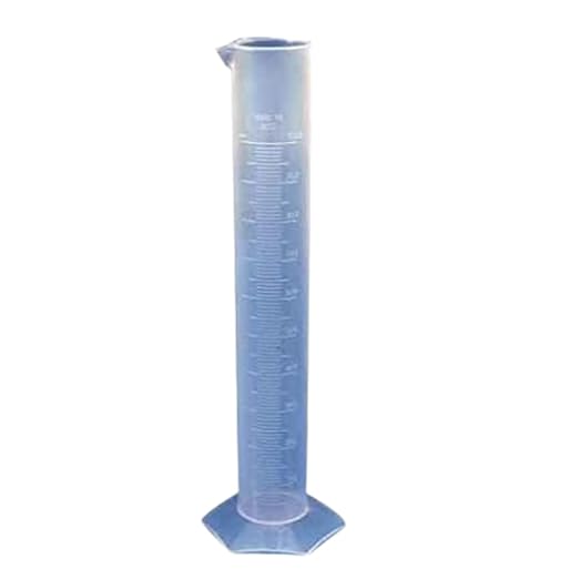 Measuring Cylinder – Durable Borosilicate Glass – Accurate Graduated Scale for Lab, School & Industrial Use – Chemical Resistant, Easy Pour