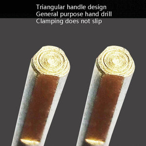 6mm Titanium - Plated King Drill Porcelain Brick Glass Brick Drill Punched Twist Triangle Drill, 6mm, 8mm, 10mm, 12mm, 6mm+8mm+10mm+12mm, 6mm+6mm+8mm+10mm+12mm - laboratorydeal