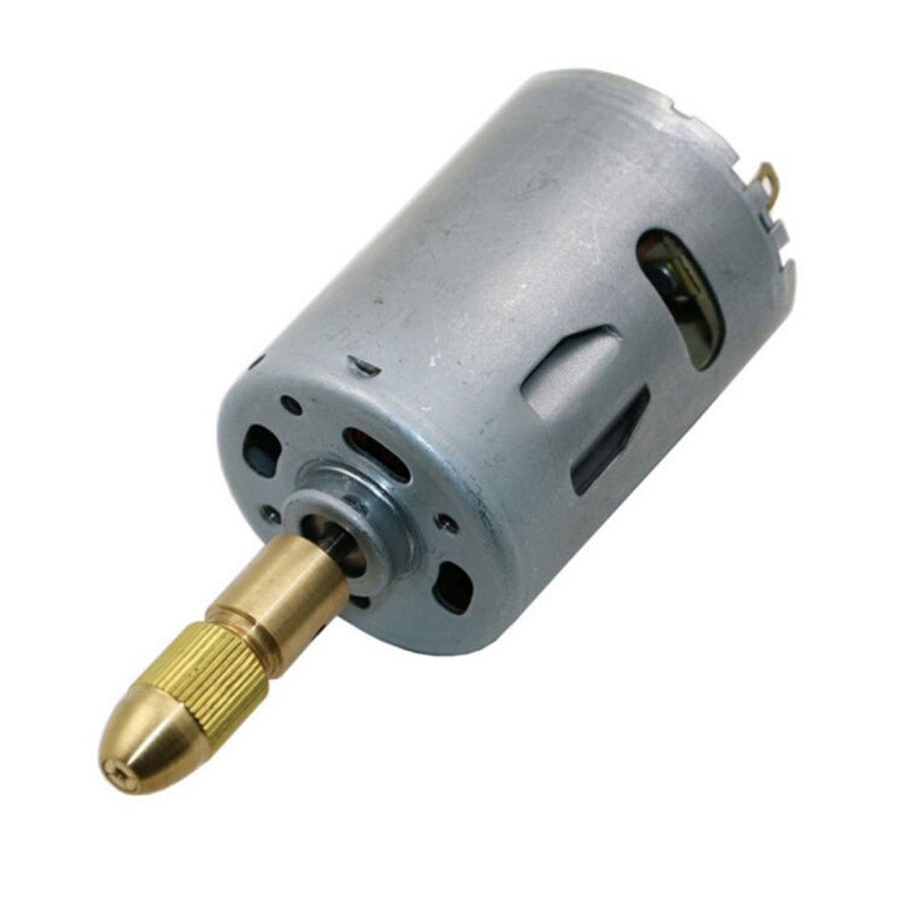 7 PCS/Set Brass 0.5-3mm Small Electric Drill Bit Collet Micro Twist 3.17mm Drill Chuck Set with Wrench, 3.17mm