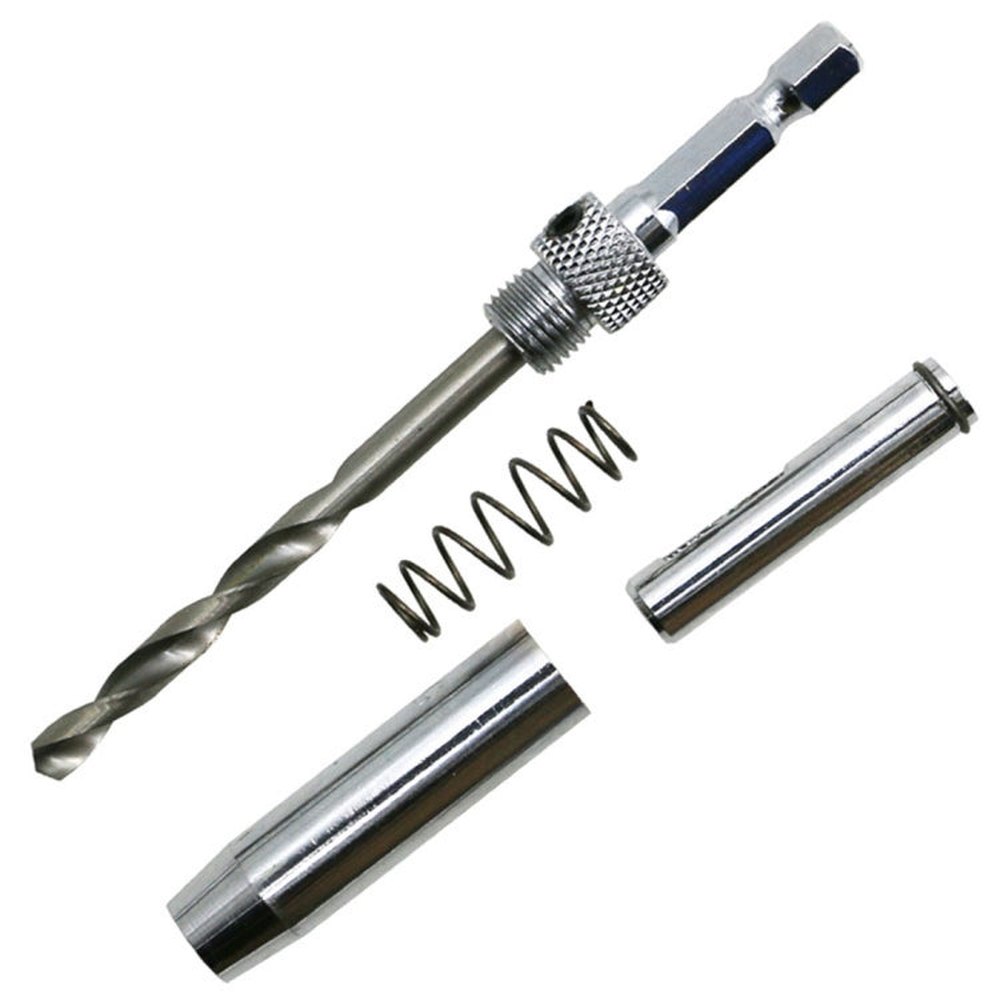 7 PCS/Set Doors Self Centering Hinge Tapper Core Drill Bit Set Hole Puncher Woodworking Tools(5/64,7/64,9/64,11/64,13/64,1/4 inch,5mm), 7 PCS/Set