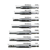 7 PCS/Set Doors Self Centering Hinge Tapper Core Drill Bit Set Hole Puncher Woodworking Tools(5/64,7/64,9/64,11/64,13/64,1/4 inch,5mm), 7 PCS/Set