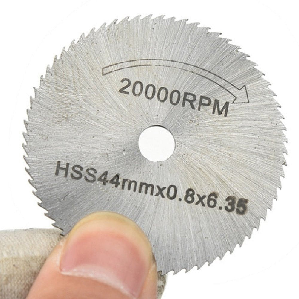 7 PCS/Set Electric Grinder Saw Blade High Speed Steel Saw Blade Woodworking Saw Blade High Speed Steel Cutting Piece, 11026, 11027 - laboratorydeal