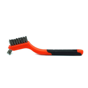 7 inch Industrial Cleaning Brush Mini Refractor Cleaning Gap Brush, Nylon Silk, Stainless Steel Wire, Copper Wire, Nylon Silk+Stainless Steel Wire+Copper Wire - laboratorydeal