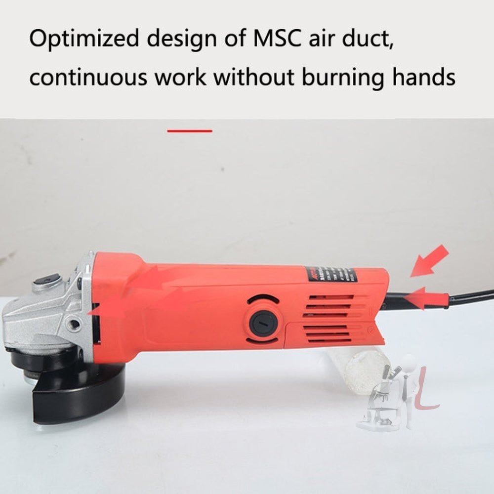 700 Angle Grinder Electric Chain Saw Polishing Machine Changed Electric Saw Small Household Cutting Machine, EU Plug, 700 Angle Grinder - laboratorydeal
