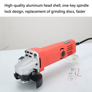 700 Angle Grinder Electric Chain Saw Polishing Machine Changed Electric Saw Small Household Cutting Machine, EU Plug, 700 Angle Grinder - laboratorydeal