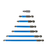 7PCS/set PH2 Strong Magnetic Hand Drill Screwdriver Mouth Anti-Slip Screwdriver Bit, 7PCS/set PH2, 6PCS/set 25mm, 7PCS/set 50mm, 12 PCS/set 50mm