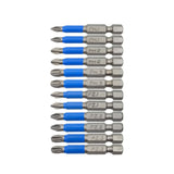 7PCS/set PH2 Strong Magnetic Hand Drill Screwdriver Mouth Anti-Slip Screwdriver Bit, 7PCS/set PH2, 6PCS/set 25mm, 7PCS/set 50mm, 12 PCS/set 50mm