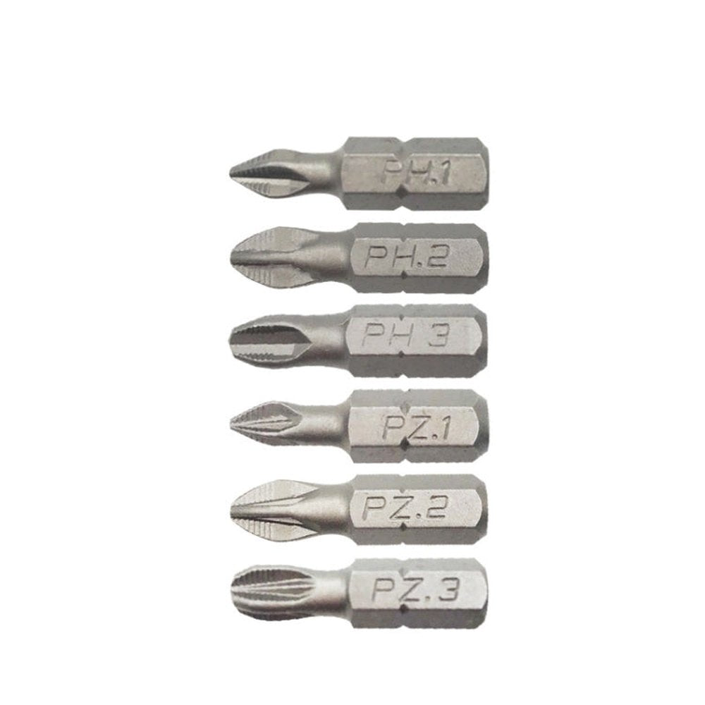 7PCS/set PH2 Strong Magnetic Hand Drill Screwdriver Mouth Anti - Slip Screwdriver Bit, 7PCS/set PH2, 6PCS/set 25mm, 7PCS/set 50mm, 12 PCS/set 50mm - laboratorydeal