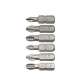 7PCS/set PH2 Strong Magnetic Hand Drill Screwdriver Mouth Anti-Slip Screwdriver Bit, 7PCS/set PH2, 6PCS/set 25mm, 7PCS/set 50mm, 12 PCS/set 50mm